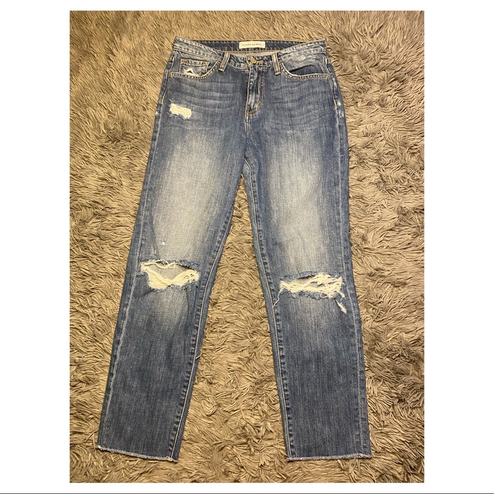 FLYING MONKEY distressed jeans